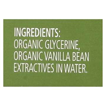 Simply Organic Vanilla Flavoring (non-alcoholic), Certified Organic | 4 oz