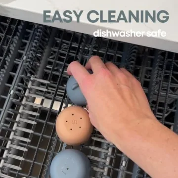 Rayplay Silicone Bath Toys - Set of Five Safe & Cute Animals