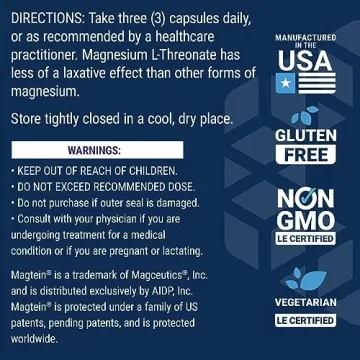 Neuro-mag Magnesium L-threonate for Brain Health Memory