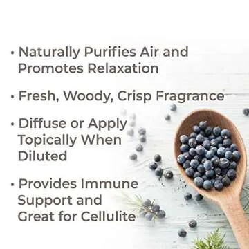 Plant Therapy Organic Juniper Berry Essential Oil 100% Pure, Undiluted, Natural Aromatherapy, Therap...