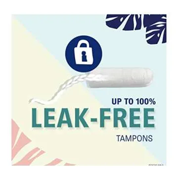 Tampax PURE COTTON Organic Tampons - 22 Pack