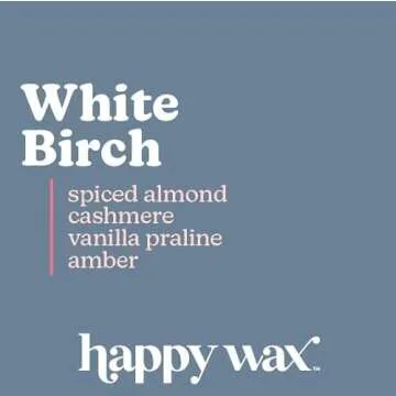 Happy Wax Winter Scented Soy Wax Melts Pine Forest, Evergreen Tree, White Birch (6 oz Mix) (Winter Woods Mix)