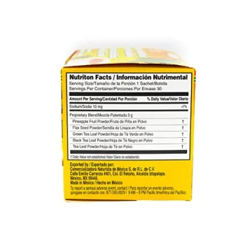 Pinalim Tea Detox - Pineapple Flavored Wellness Drink 30 Days