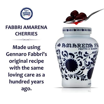 Fabbri Amarena Cherries - Premium Wild Cherries in Syrup
