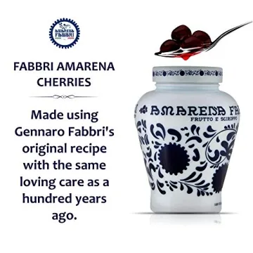 Fabbri Amarena Cherries - Premium Wild Cherries in Syrup