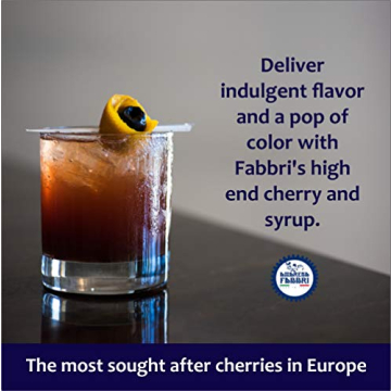 Fabbri Amarena Cherries - Premium Wild Cherries in Syrup