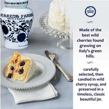 Fabbri Amarena Cherries - Premium Wild Cherries in Syrup
