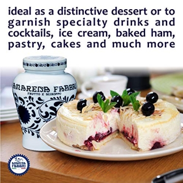 Fabbri Amarena Cherries - Premium Wild Cherries in Syrup