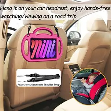 Durable Kids Case for iPad Mini 7 & 6 with Strap