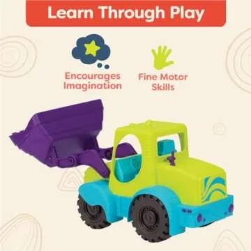 B. toys Loadie Loader 18” Sand Truck for Toddlers