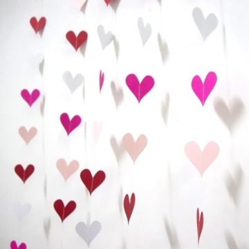 Valentine Garland 5 pcs 100 Hearts Perfect for Celebrations