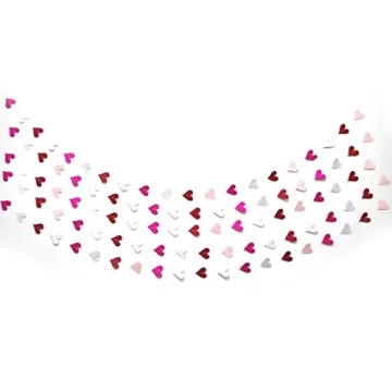 Valentine Garland 5 pcs 100 Hearts Perfect for Celebrations