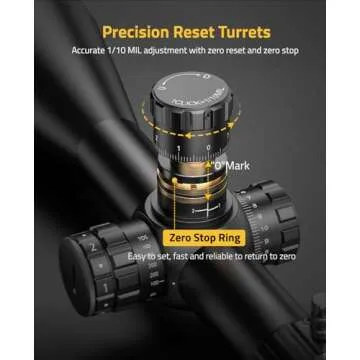 CVLIFE BearSwift 5-25x56 FFP Rifle Scope for Precision