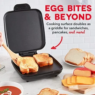DASH Family Size Egg Bite Maker, 9 Servings for Breakfast