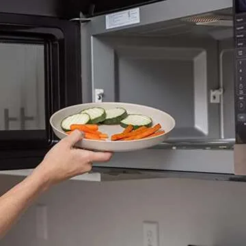 Grow Forward Eco-Friendly Wheat Straw Dinner Plates Set of 8