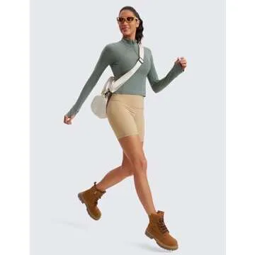 CRZ YOGA Women's Butterluxe Long Sleeve Workout Shirt