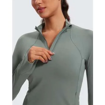 CRZ YOGA Women's Butterluxe Long Sleeve Workout Shirt