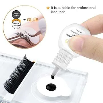 Professional Eyelash Extension Glue for Beautiful Long-Lasting Lashes
