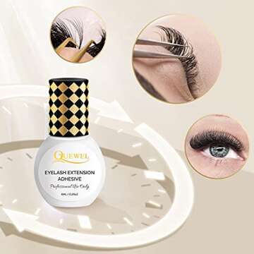 Professional Eyelash Extension Glue for Beautiful Long-Lasting Lashes
