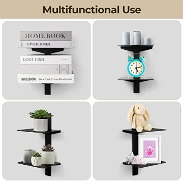 ART-GIFTREE Invisible Floating Bookshelves for Home Decor
