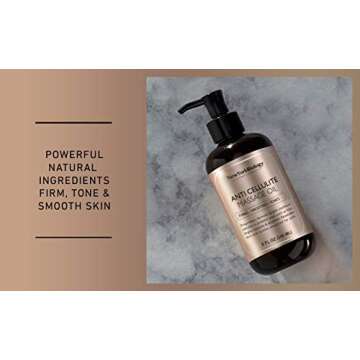 New York Biology Anti Cellulite Massage Oil 8 Fl. oz – Made with 100% Natural Oils – Sensual Body Oil for Massage Therapy, Muscle Relaxation and Deep Tissue