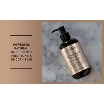 New York Biology Anti Cellulite Massage Oil 8 Fl. oz – Made with 100% Natural Oils – Sensual Body Oil for Massage Therapy, Muscle Relaxation and Deep Tissue