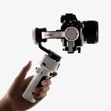 Zhiyun Crane M3 Gimbal 3-Axis Handheld Stabilizer All in One Design for Mirrorless Cameras,Smartphon...