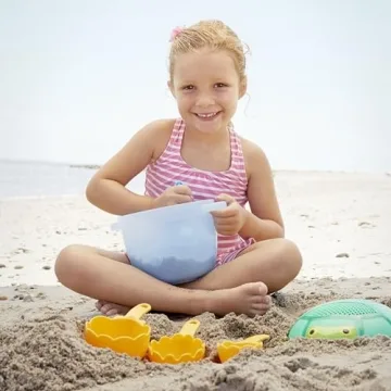 Melissa & Doug Sunny Patch Sand Baking Set Beach Toy for Kids