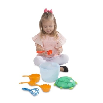 Melissa & Doug Sunny Patch Sand Baking Set Beach Toy for Kids