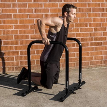 ProsourceFit Heavy Duty Dip Stand for Strength Training