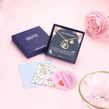 Unicorn Necklace - 14K Gold Plated Heart Pendant