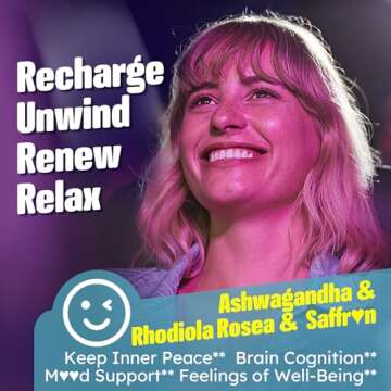 Sugar Free Ashwagandha Gummies - Relaxation & Sleep Aid