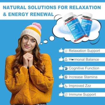 Sugar Free Ashwagandha Gummies - Relaxation & Sleep Aid