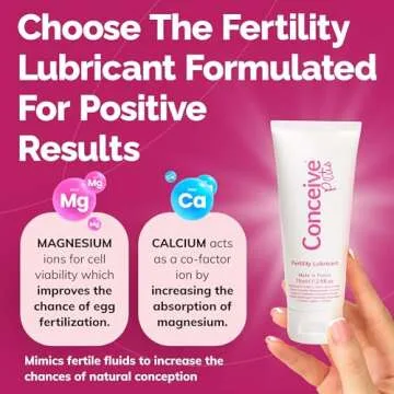 Conceive Plus Fertility Lubricant | for Use by All Couples Trying to Get Pregnant - 2.5Fl Oz