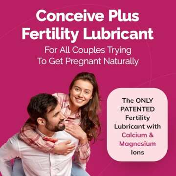 Conceive Plus Fertility Lubricant | for Use by All Couples Trying to Get Pregnant - 2.5Fl Oz