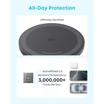 Anker Zolo Magnetic Wireless Charger 15W Qi2 Certified