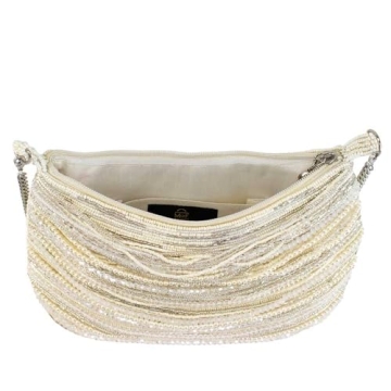 Elegant Mary Frances Glimmer Clutch for Weddings and Events
