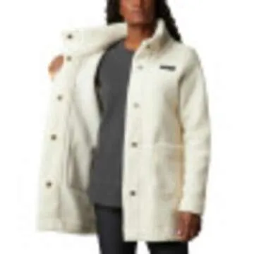 Columbia Women's Cozy Panorama Long Jacket in Chalk
