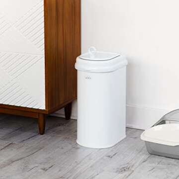 Ubbi Pet Waste Pail Stainless Steel Odor Locking System