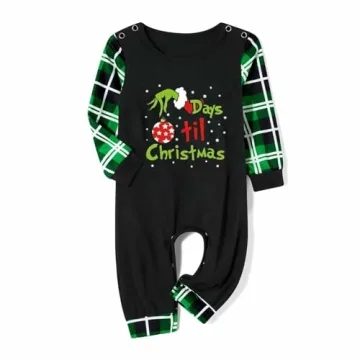Matching Family Christmas Pajamas Set for Holidays