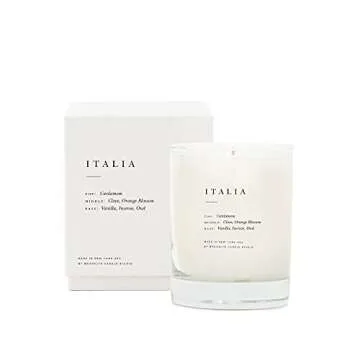 Brooklyn Candle Studio Italia Classic 2 Wick Candle - Luxury Scented Candle, Vanilla, Incense & Oran...
