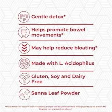 Health Plus Super Colon Cleanse 60 Day Supply of Gentle Gut Cleanse Detox, Psyllium Husk, Probiotics for Constipation Relief & Digestive Support, 240 Capsules