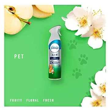 Febreze Pet Odor Eliminating Spray, 8.8 fl. oz., Pack of 2
