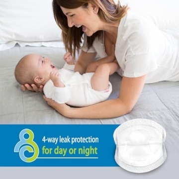 Dr. Brown's 60pk Disposable Leakproof Breast Pads - Comfort & Absorption