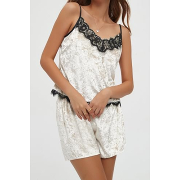 Elegant Lace Pajamas for Women - Comfortable & Stylish Sleepwear