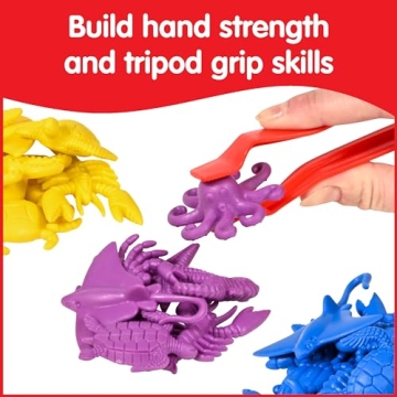 edxeducation Aquatic Counters Mini Set - 42 Sea Animals