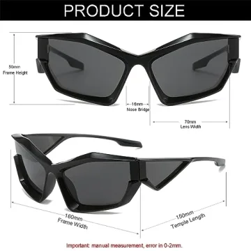 NIDOVIX Trendy UV400 Protection Sunglasses for All