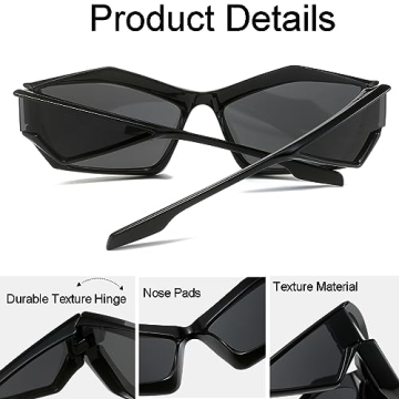 NIDOVIX Trendy UV400 Protection Sunglasses for All