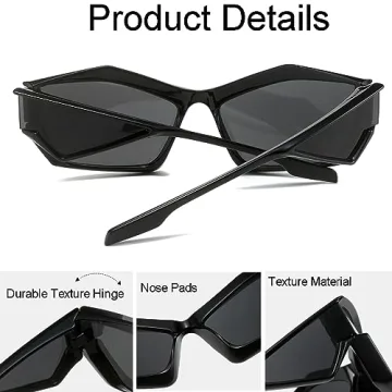 NIDOVIX Trendy UV400 Protection Sunglasses for All