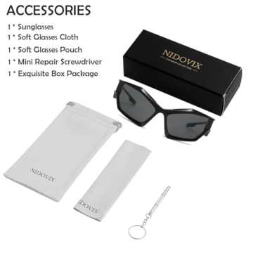 NIDOVIX Trendy UV400 Protection Sunglasses for All